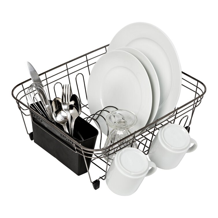 Long discount dish rack